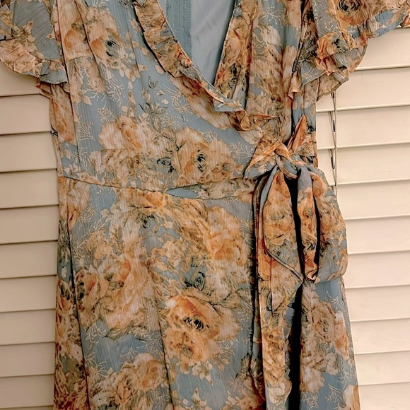 Floral Wrap Sundress - Picture 4 of 10